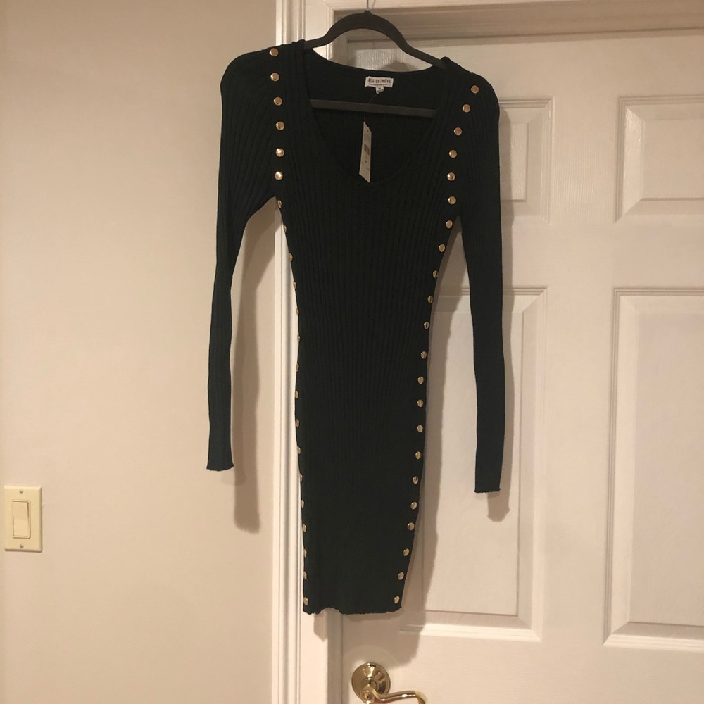 BRAND NEW NEVER WORN Emerald green tight dress